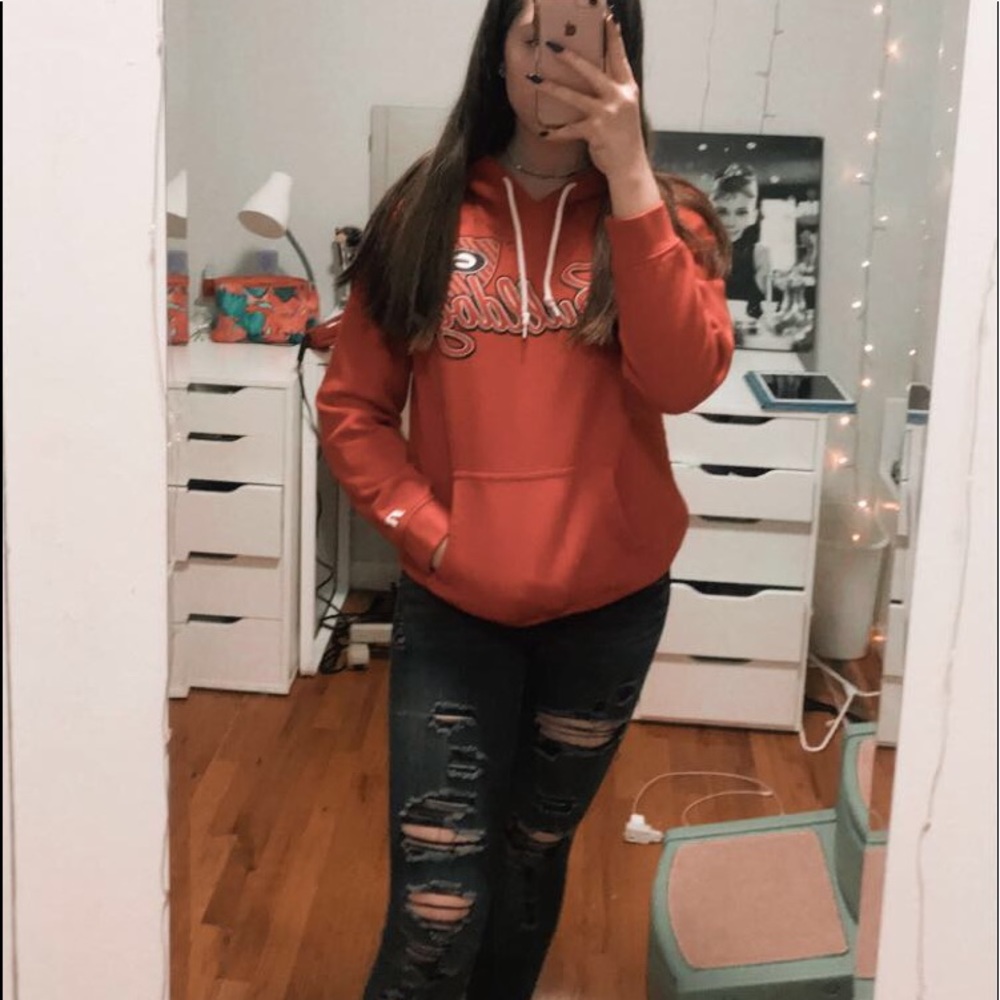 uga red bulldogs hoodie